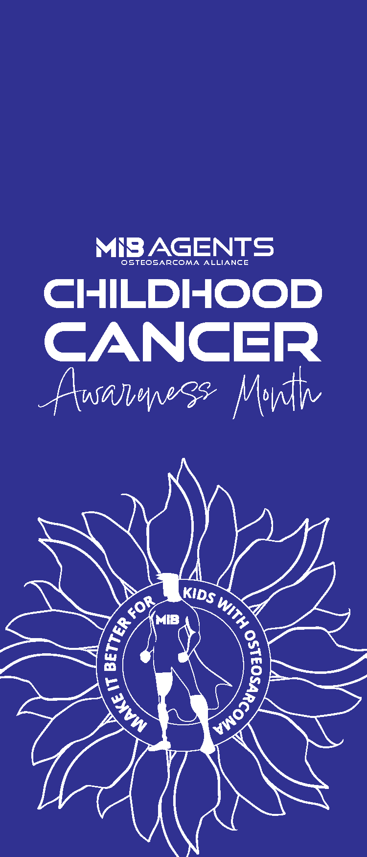 Gold Bow for Childhood Cancer Awareness Month