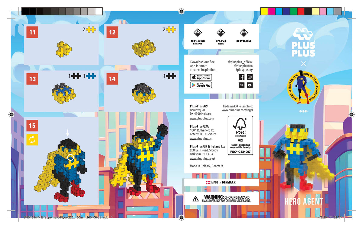 MIB Hero Agent STEM Building Blocks