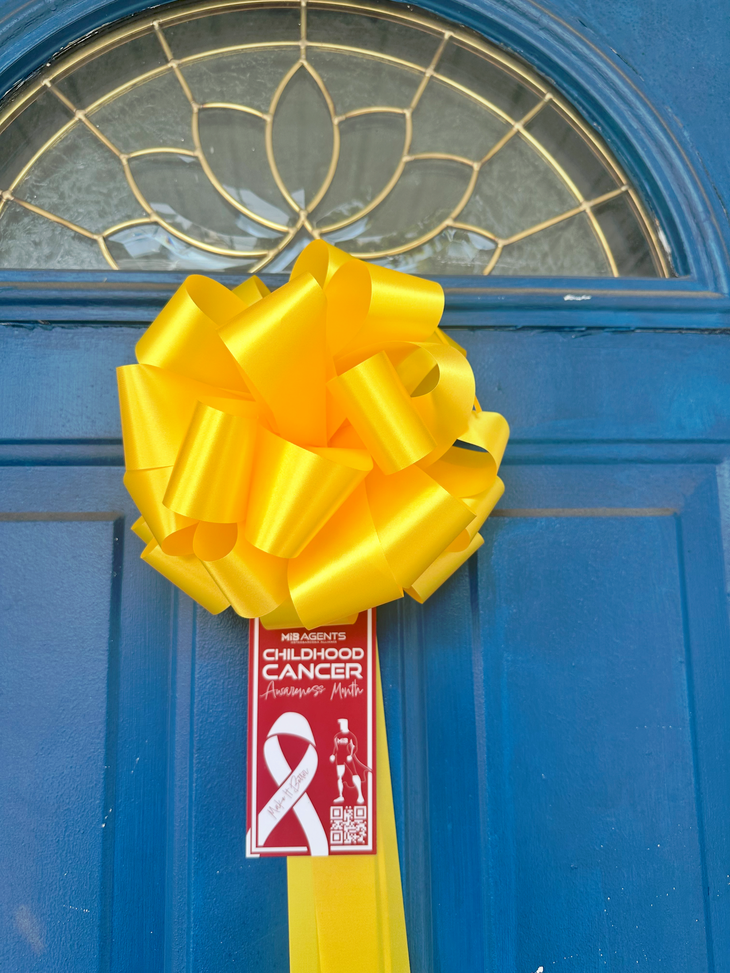 Gold Bow for Childhood Cancer Awareness Month