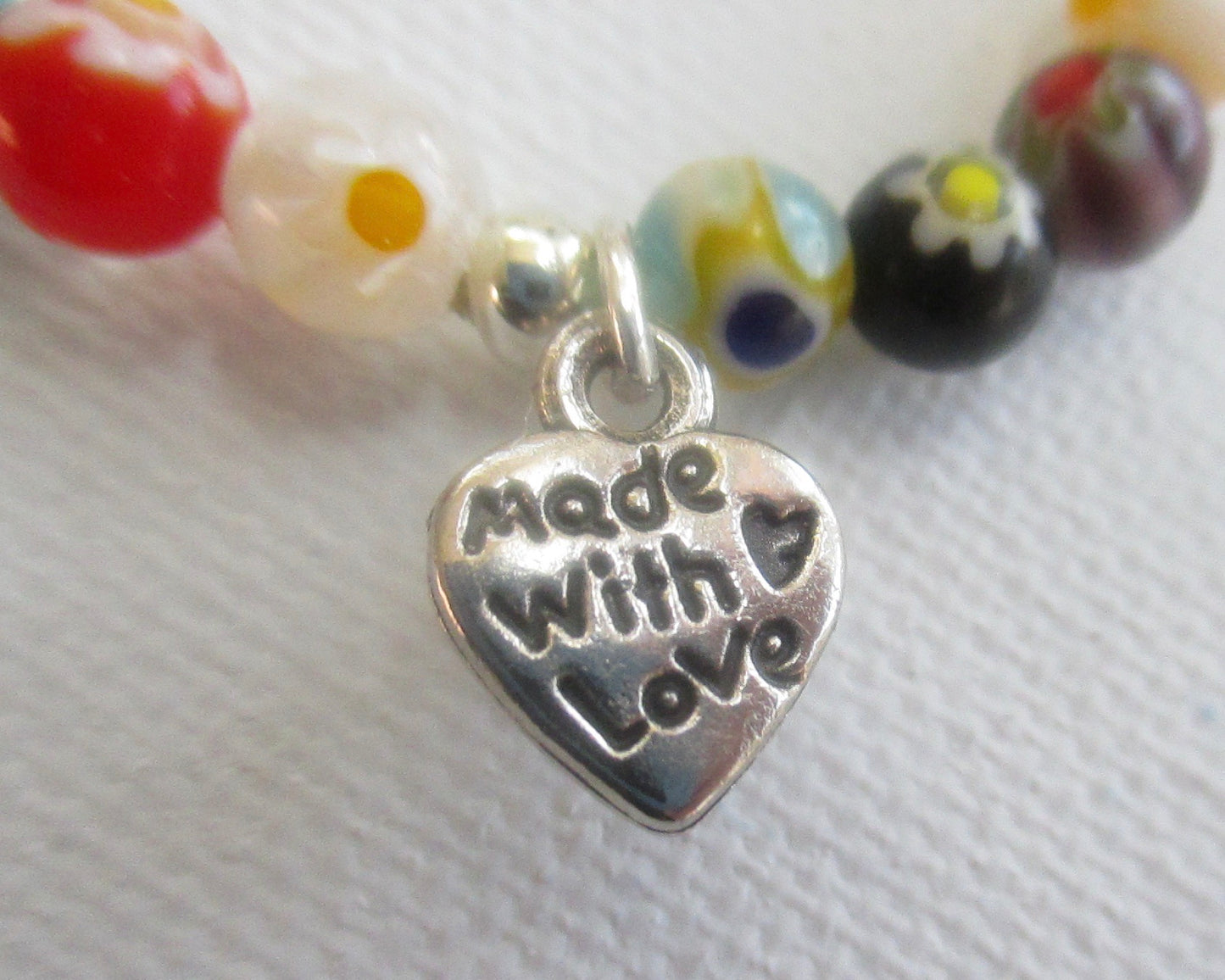 Personalized OsteoWarrior Bracelet – Glass Beads