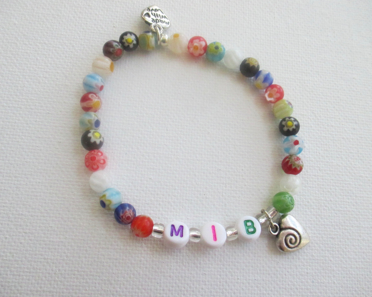 Personalized OsteoWarrior Bracelet – Glass Beads