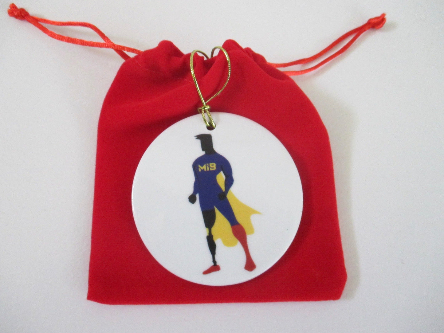 MIB Hero X-mas Porcelain Ornament