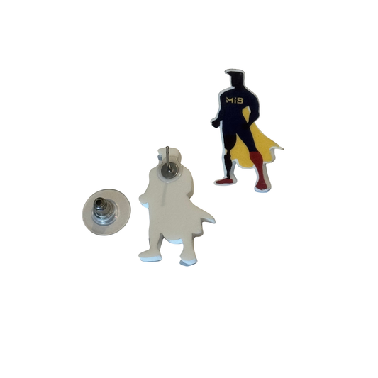 MIB Hero Post Earrings