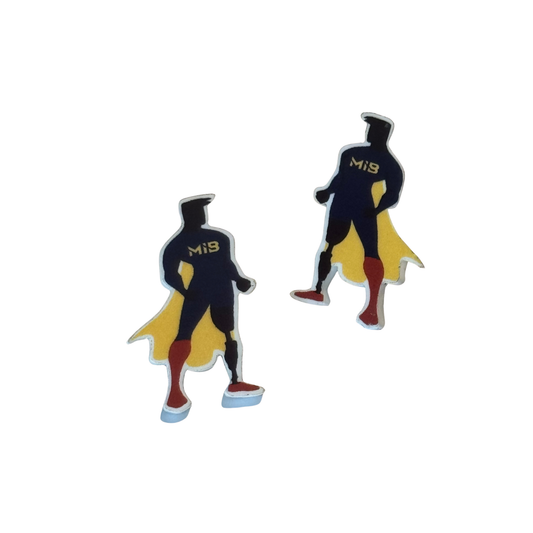 MIB Hero Post Earrings